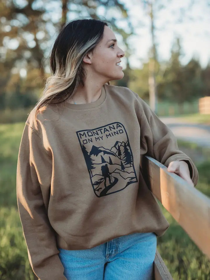 Montana in My Mind Unisex Crewneck