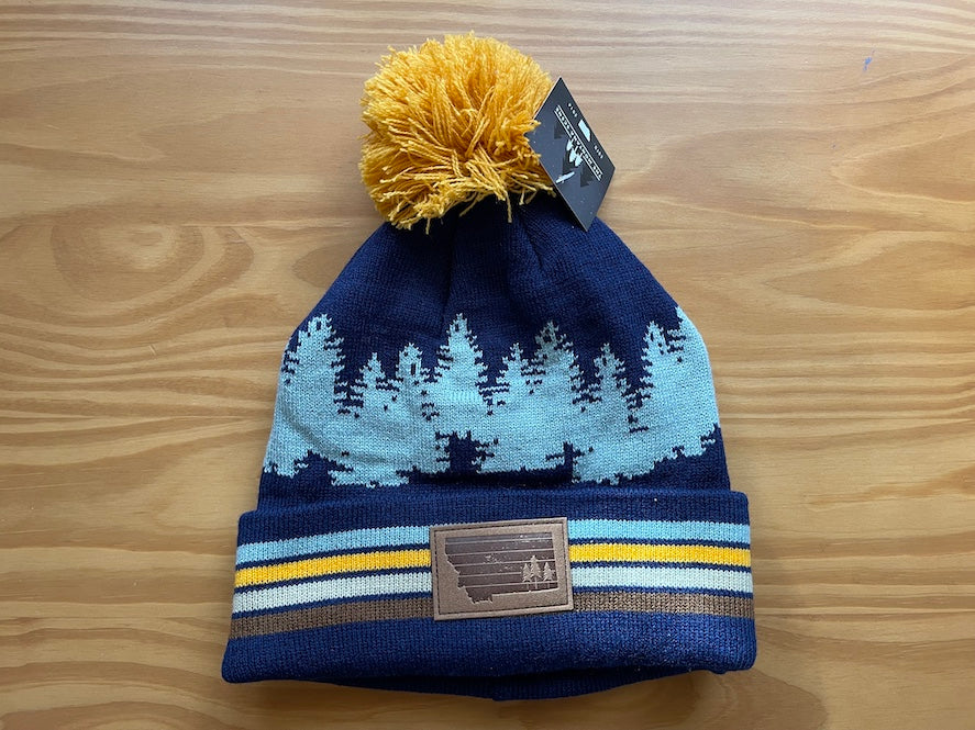 Montana Treeline Unisex Beanies