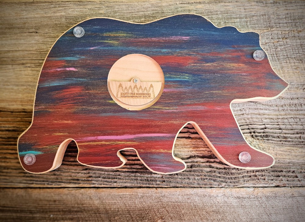 Bear Montana Cribbage Board