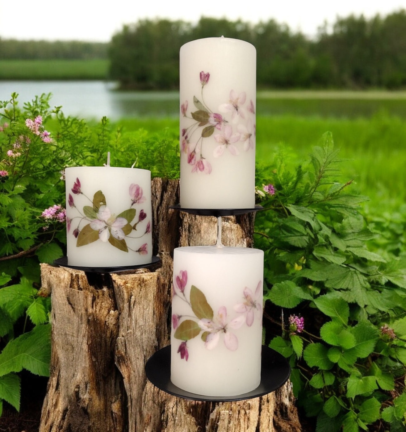 Crabapple Flameless Candle