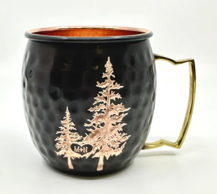 Montana Evergreen Copper Mug