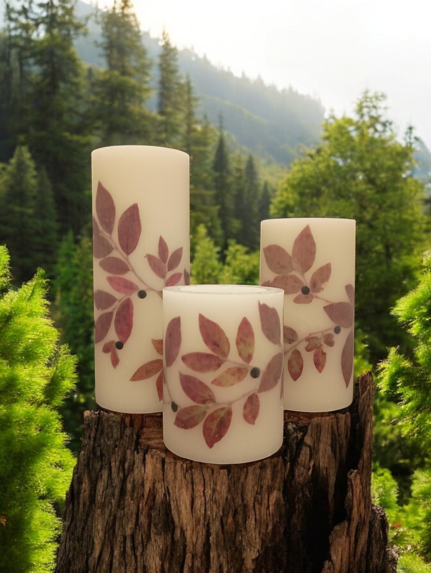 Huckleberry Flameless Candles