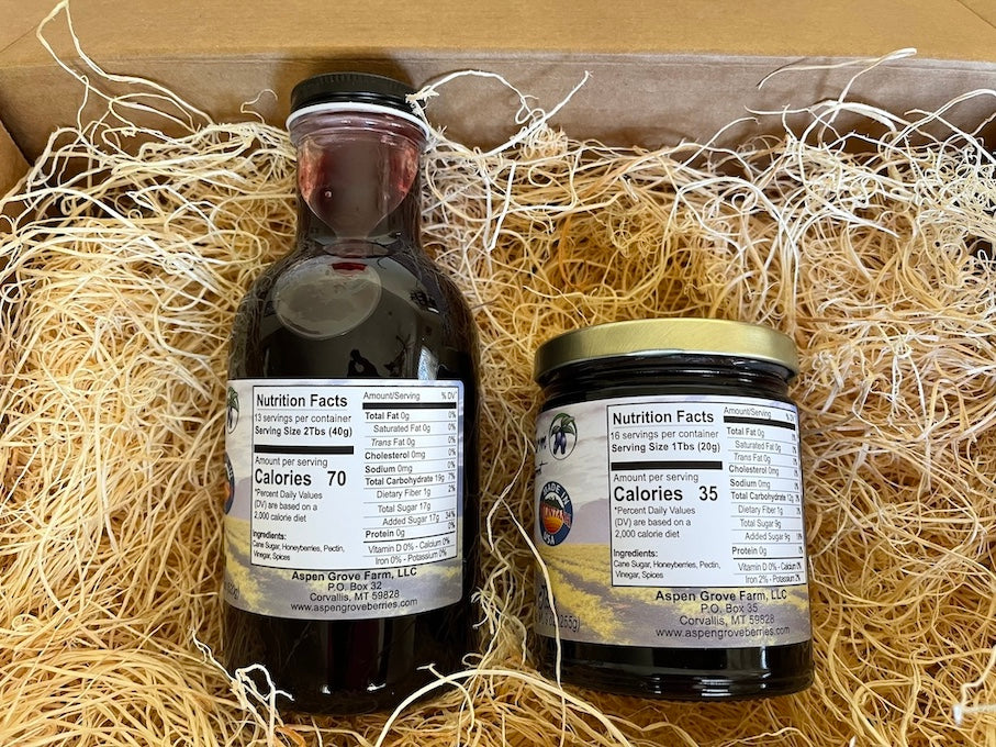 Montana Honeyberry Jam & Syrup Gift Box