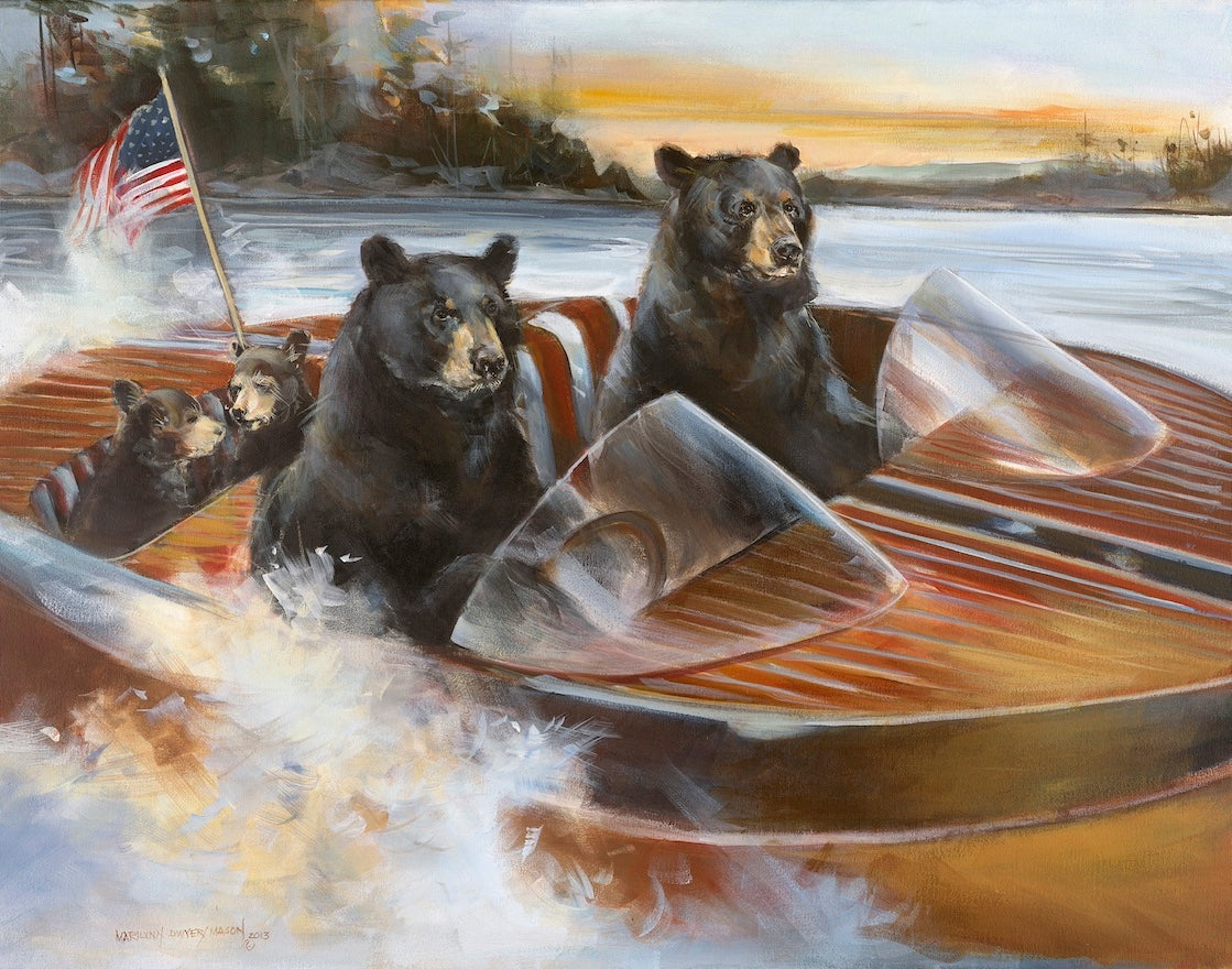 Summer on the lake by Dwyer Mason