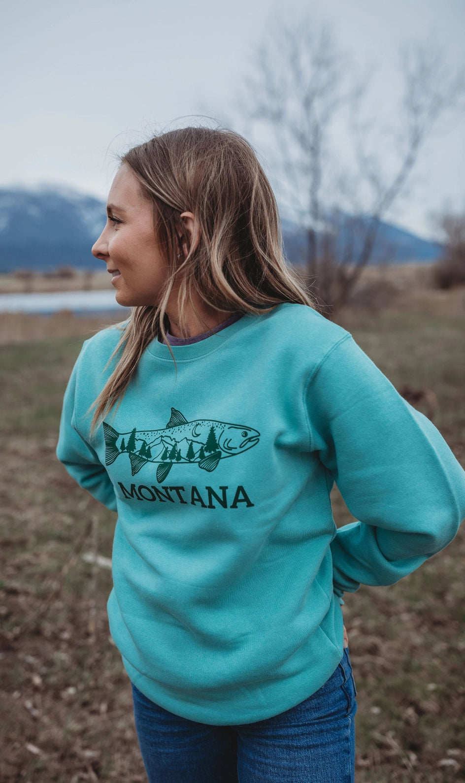 Montana Trout Unisex Crew