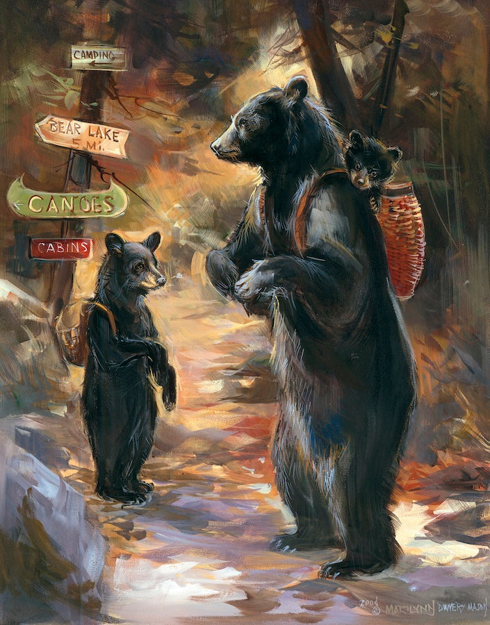 A walk in the wood by Dwyer Mason