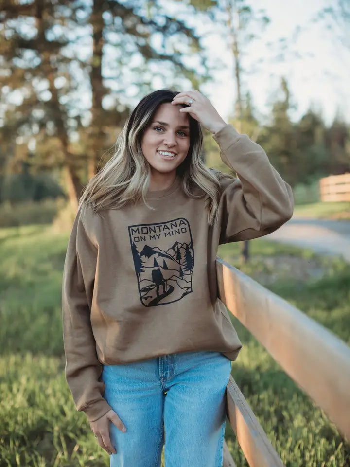Montana in My Mind Unisex Crewneck