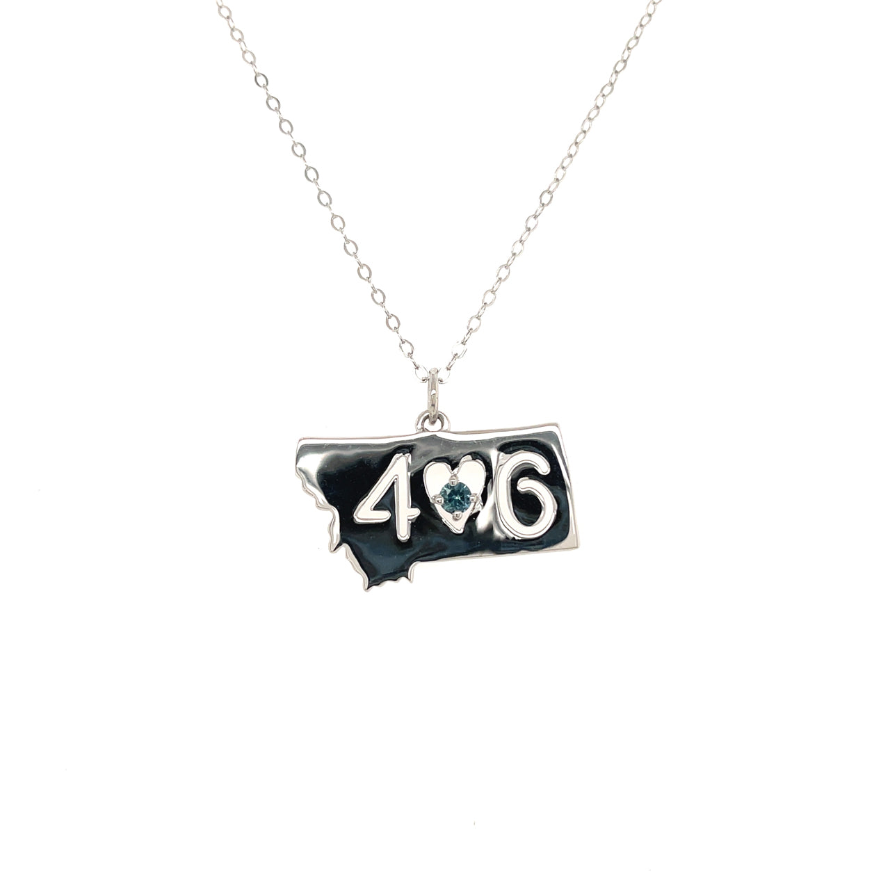 Montana Sapphire 406 Pendant