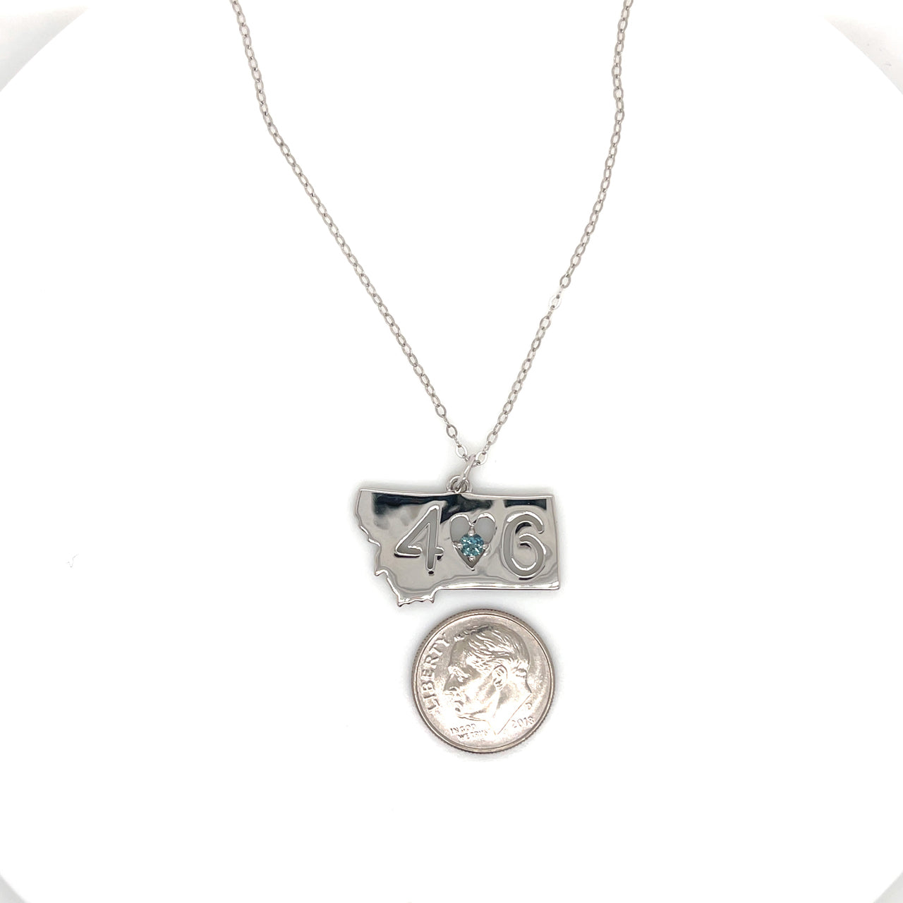 Montana Sapphire 406 Pendant