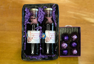 Huckleberry Drink Mixer with Huckleberry Cordials Gift Set