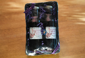 Huckleberry Drink Mixer with Huckleberry Cordials Gift Set