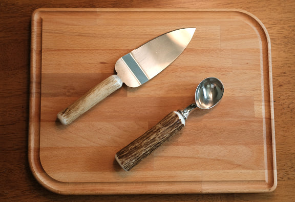 Antler Pie Serving & Ice-Cream Scoop Set