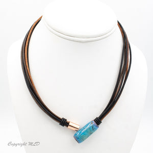 Hot Spring Magnetic Leather Necklace