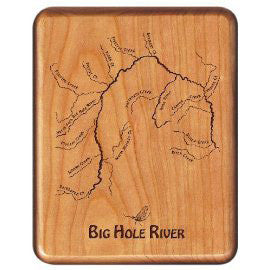 MT Made Walnut Fly Box (choice of river)
