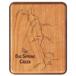 MT Made Walnut Fly Box (choice of river)