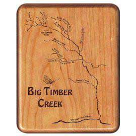MT Made Beech Fly Box (choice of river)