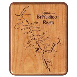 MT Made Walnut Fly Box (choice of river)