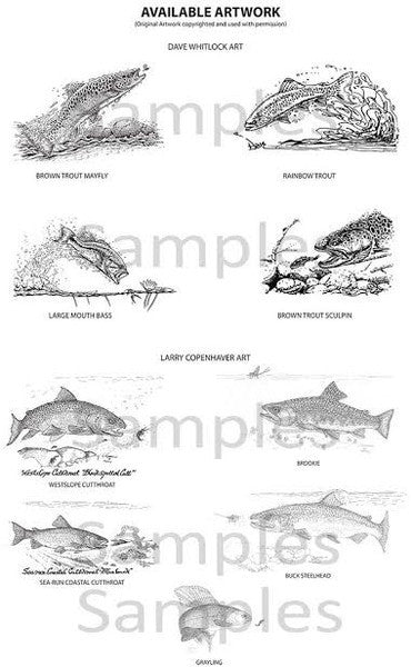 Montana River Map Fly Box - Distinctly Montana - 4