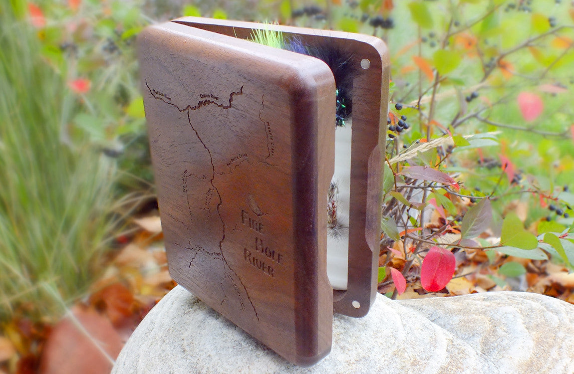 Walnut Fly Box
