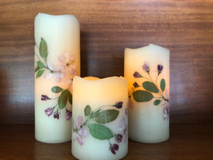 Crabapple Flameless Candle