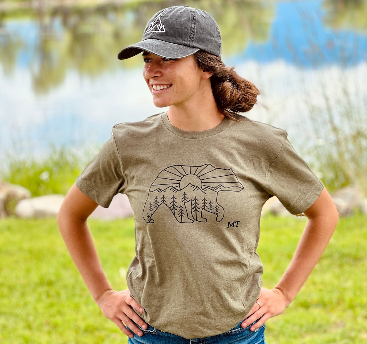 Montana Bear Unisex Tee