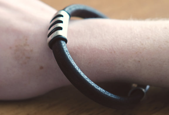 Grizzly Leather Bracelet
