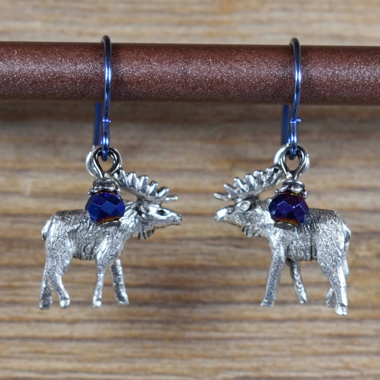 Moose Earrings