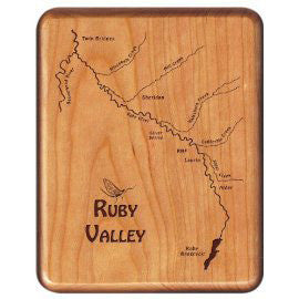 Walnut Fly Box - Distinctly Montana - 45