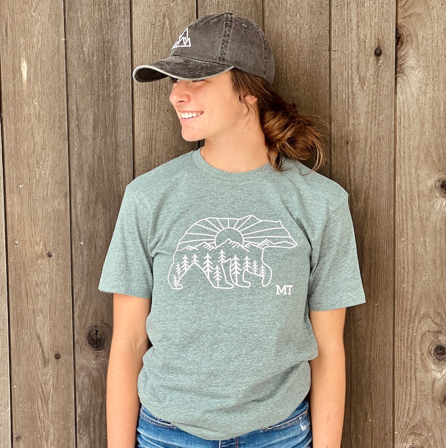 Montana Bear Unisex Tee