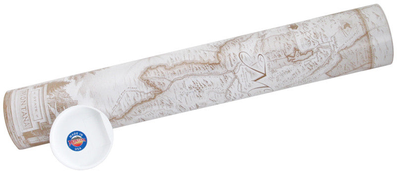 Shipping Tube for Map of Montana