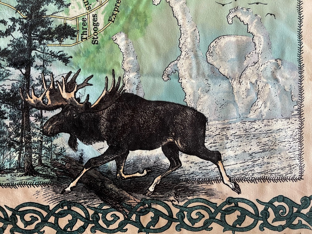 Whitefish Mountain Resort Ski Runs Sherpa Throw Blanket