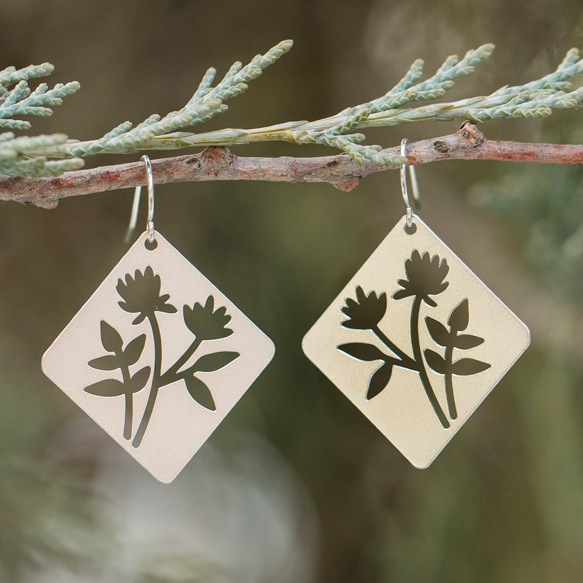 Wildflower Montana Earrings (Gold or Silver)