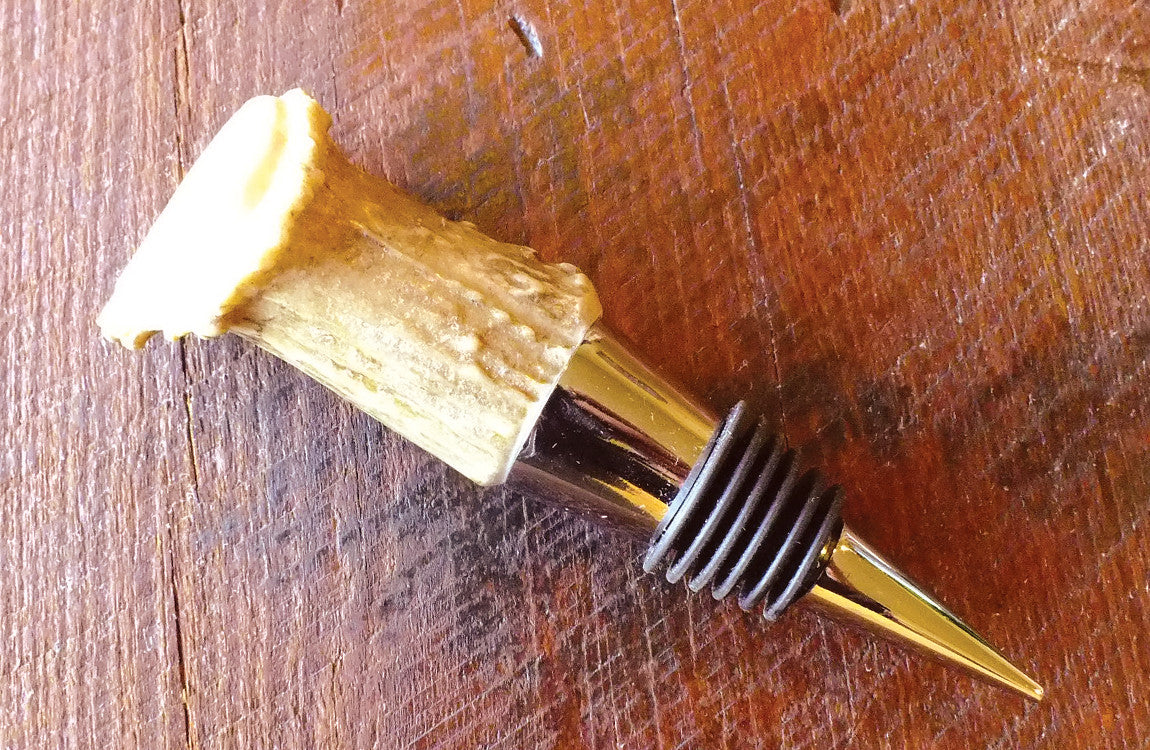 Antler Crown Wine Stopper