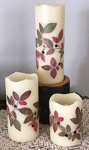 Huckleberry Flameless Candles with Timer