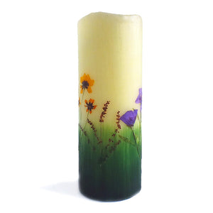 Montana Wildflower Flameless Candles with Timer