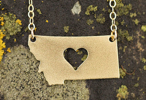 Montana Necklace with Heart