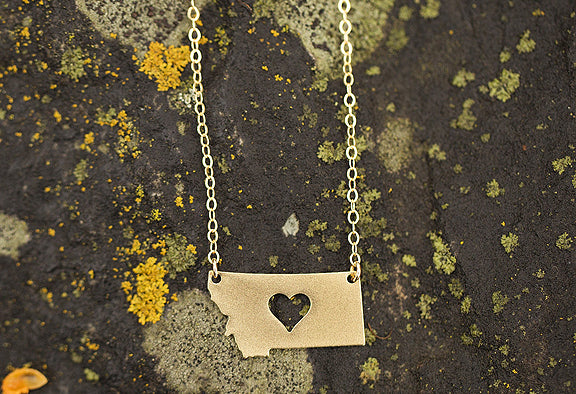 Montana Necklace with Heart