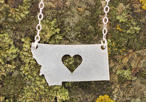 Montana Necklace with Heart