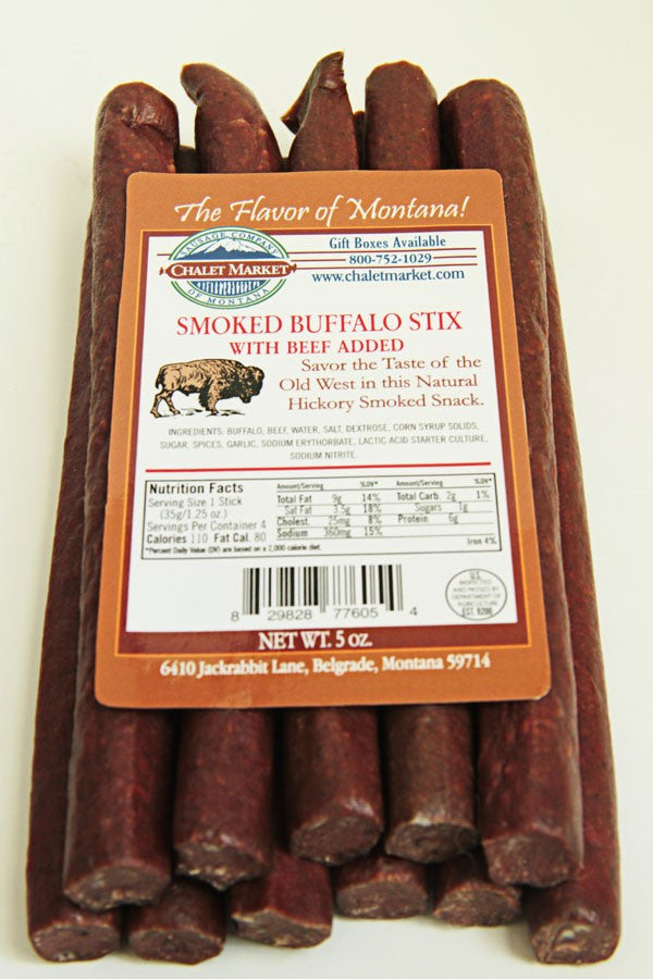 Montana Buffalo Gift Basket, Jerky