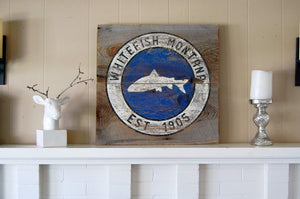 Whitefish, Montana Rustic Sign