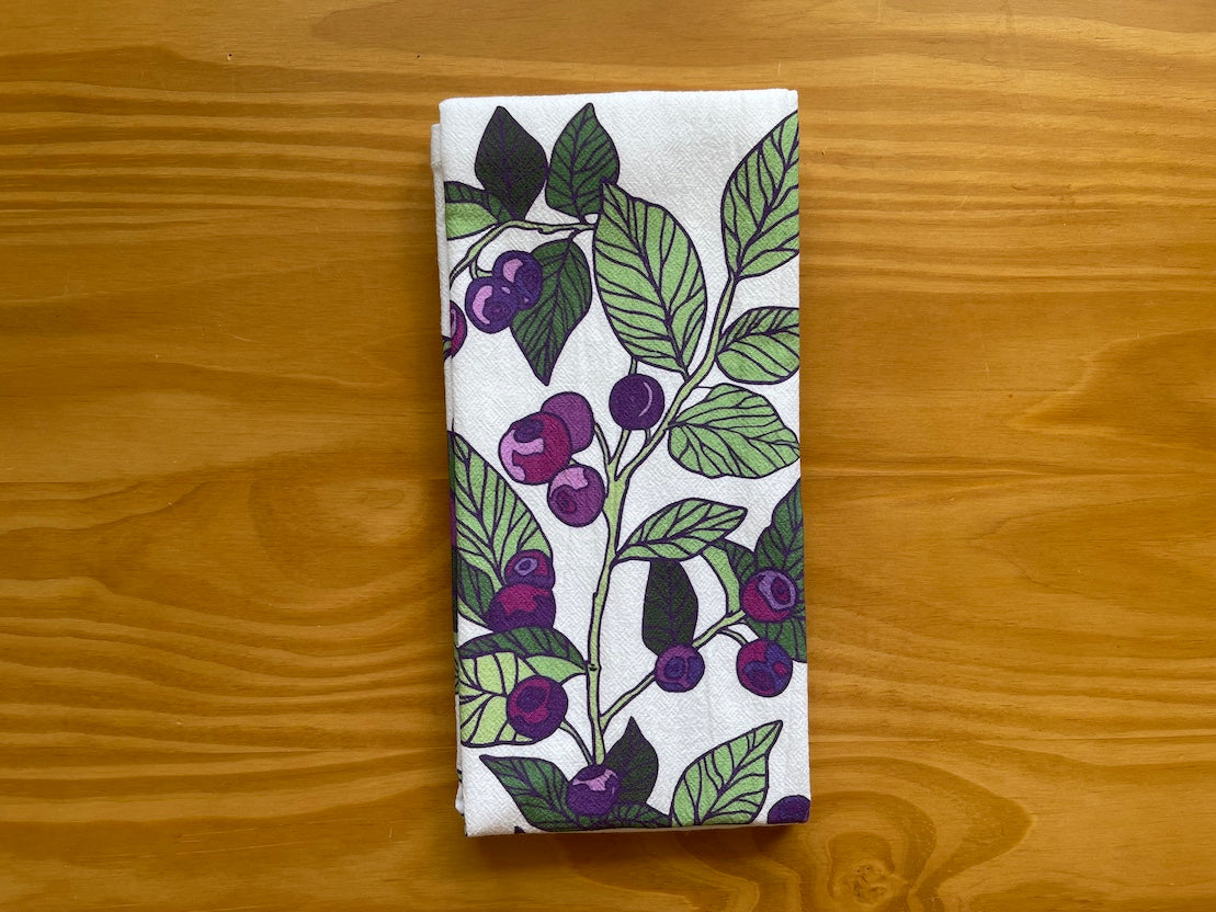 Huckleberry dish towel