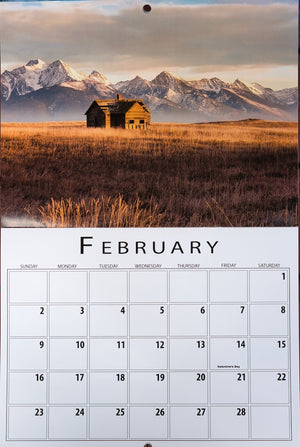 2025 Montana Calendar by Jay Styles