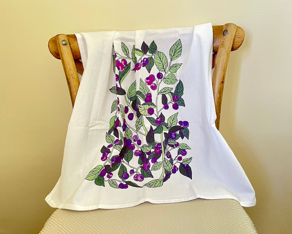 Huckleberry dish towel