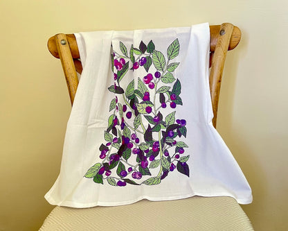 Huckleberry dish towel