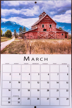 2025 Montana Calendar by Jay Styles