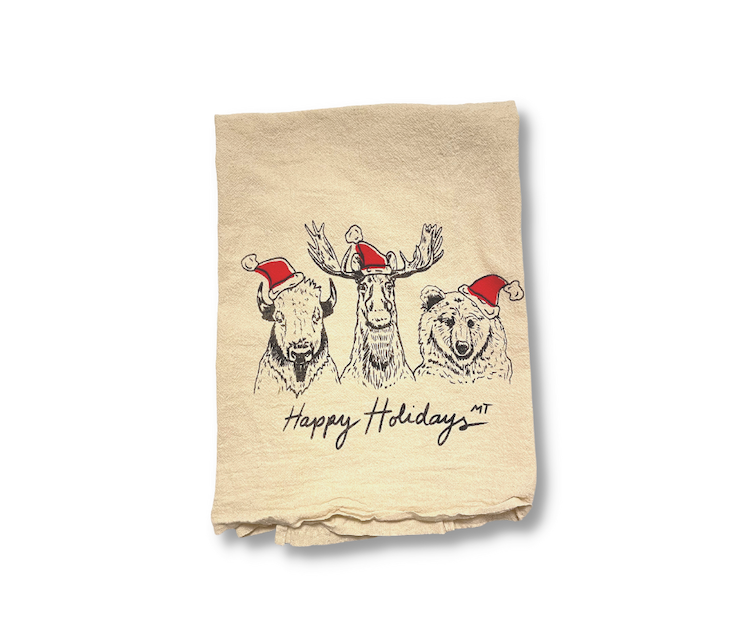 Holiday Montana Dish Towel