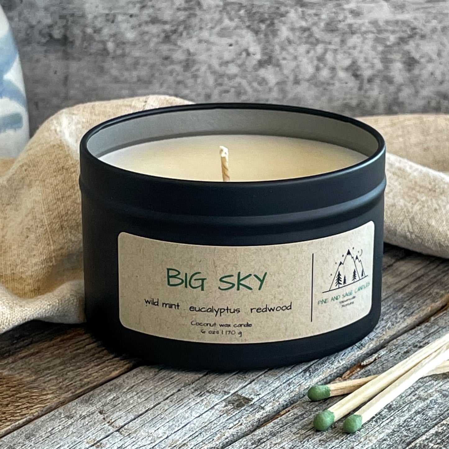 Yellowstone National Park Candle Set by Montana Pine & Sage