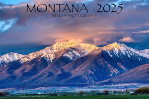 2025 Montana Calendar by Jay Styles