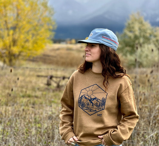 Mount Calowahcan Unisex Crew