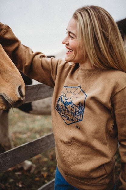 Mount Calowahcan Unisex Crew